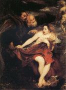 Anthony Van Dyck Susanna and  the Elders oil on canvas